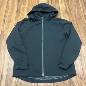 Nike Hypershield Golf Waterproof Jacket Women’s Large Black Athletic 930373-010